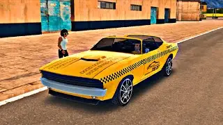 Old Muscle Public Taxi Car - City Taxi Simulator - Android Gameplay 
