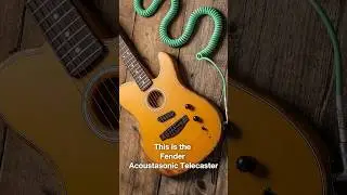 Fender Acoustasonic Telecaster #guitar