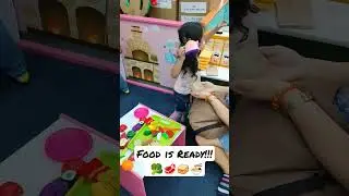 Food is Ready || Chef Asha #fun #play #playground #food #chef