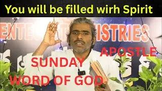 You will be filled with Holy Spirit God| Apostle Ramesh Paul