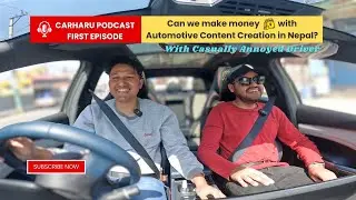CarHaru Podcast Ep #1 With @casuallyannoyeddriver  Cars, EV, Road Safety,  Automotive Content