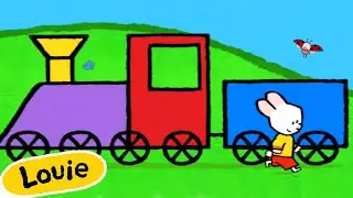 Louie, mal mir einen Zug 🚂| Zeichentrickfilme f&uuml;r Kinder | Louie - Deutsche