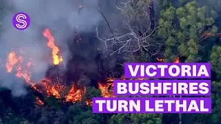 Victoria bushfires turn lethal with at least one person confirmed dead | Stuff.co.nz
