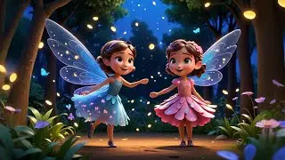 Two Giggly Fairies Flutter By | Counting Song for Kids | Fun Fairy Rhymes and Learning Songs