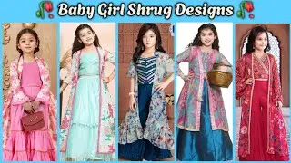 Party Wear Baby Shrug Collection 🥰 Shrug Designs Toddler Dresses |Shrug Dress Ideas