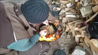 Gulasch im Feuertopf / Dutch Oven