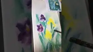 Project 6 how to paint irisses step 2