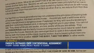 Parents Outraged Over Controversial Assignment