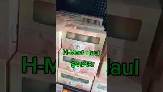 Shop with Me - HMart Haul #groceryshopping #supermarket #shopwithme #groceryhaul #mycart