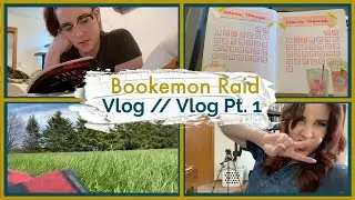 Bookemon Raid // Vlog 1 // I finish two books
