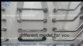 Stainless Steel 304 Handicap Toilet Safety Shower Rail Bathroom Tub Grab Bar