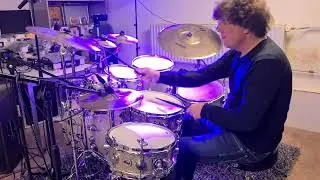 Drumming along the groovy rock classic by Free 'alright now'