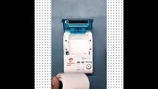 MT580P THERMAL PRINTER UNBOXING,PAPER ROLL FITTING AND CHECK PRINTING QUALITY