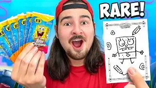 Открываем карты SpongeBob Topps Chrome!