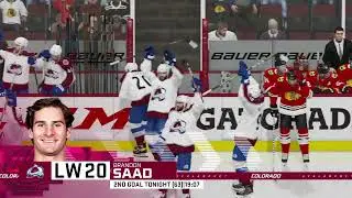 Goal and immediate injury - EA NHL 21