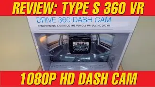 Type S 360 VR Dash Cam full review | Costco 1080P HD 360 Virtual Reality