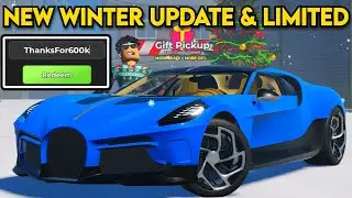 *NEW* WINTER UPDATE + LIMITED CARS & MONEY CODE IN MIDNIGHT CHASERS!