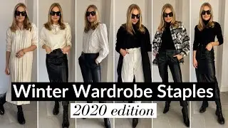 WINTER WARDROBE ESSENTIALS FOR 2020 | CAPSULE WARDROBE