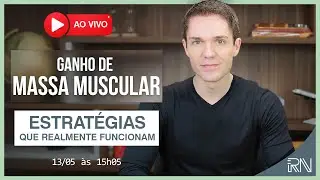 LIVE | GANHO DE MASSA MUSCULAR | o que realmente funciona? | Dr. Ramon Nicotari