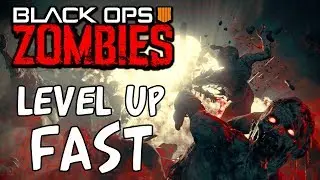 HOW TO LEVEL UP FASTER IN &ldquo;BLACK OPS 4 ZOMBIES&rdquo;! BEST & FASTEST Way To Rank Up (COD BO4 Zombies)