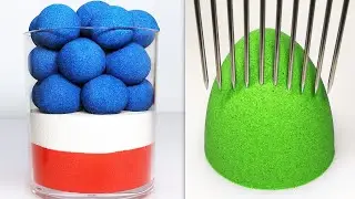 Satisfying Shorts ASMR Kinetic Sand Crunch