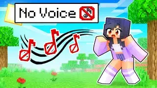 Aphmau Has NO VOICE In Minecraft!