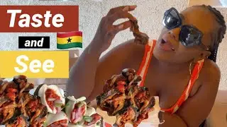 A Typical Morning Eating Street Food in Accra, Ghana (West Africa) | Street Food in Ghana, Accra 🇬🇭 