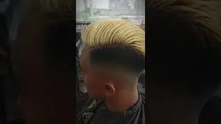 ash blonde, produk miranda #haircolour #haircut #fade #ashblondehair #barbershop #barberlife