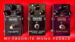 MXR Reverb Carbon Copy Analog Delay and Tremolo in Depth (NO TALKING)
