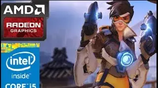 teste i5 3470+r7 265 no overwatch