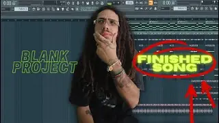Making a Full Song From Scratch in FL Studio (Beat + Vocals)