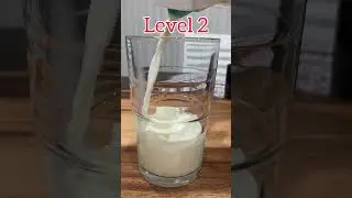 Three Levels Of Coffee!!!☕️🥛 | #coffee #level #trending