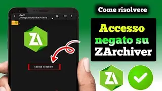 Come risolvere l'accesso negato su ZArchiver (2025)