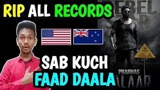 Salaar USA UK Advance Booking Update | Salaar Advance Booking Collection | Salaar Movie Update