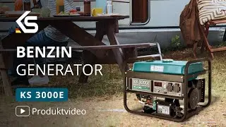 &Uuml;berblick &uuml;ber den Benzingenerator KS 3000E (3 kW) mit Elektrostart von K&ouml;nner & S&ouml;hnen