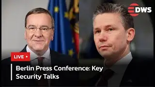 LIVE: German & Swedish Defence Leaders Discuss Security Cooperation | AC1F