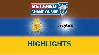 2026 Match Highlights: Whitehaven RLFC v Newcastle Thunder - Betfred Championship Round 2 1/2/26