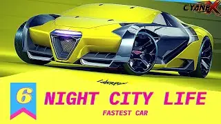 ROAD TRIP with FASTEST CAR | Cyberpunk 2077