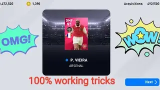 How to get P. Vieira in pes 2020 ( 100% working trick)