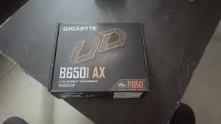 Gigabyte B650i AX Mini-ITX AM5 Motherboard Unboxing