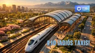 &iexcl;ADI&Oacute;S TAXIS! 🚂 C&oacute;mo usar el TREN para conectar CIUDADES en Cities Skylines 2 | Naturaleza y Ruedas🌿