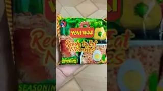 Wai Wai - Ready to Eat Chicken Noodles🍝 #waiwai #shorts