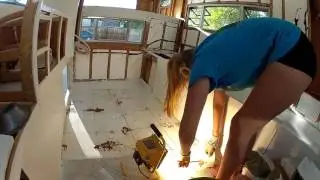 Camper Floor Demo
