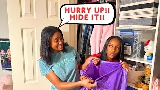 When You CATCH Your Daughters LYING About And HIDING Their New HOMECOMING DRESS