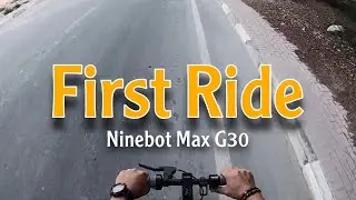 Первая поездка на Segway Ninebot Max G30P