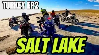 Moto Adventure Across the Salt Lake in Turkish Mountains | MotoDreamer [Turkey S7E2]