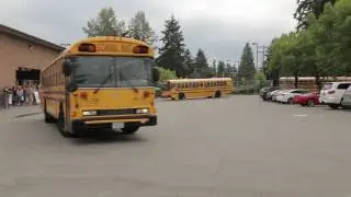 Frank Love busses on last day of school 06/26/2017