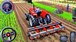 Modern Tractor Farming Driving Simulator 3D - New Tractor Games - Android Gameplay
