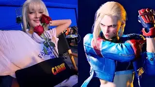 Street Fighter: Мэл Джарнсон в новом образе с блондином в роли Кэмми Уайт. Новые светлые локоны, ...