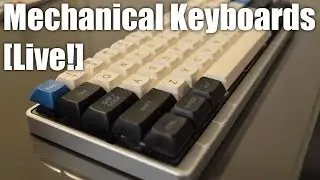 LIVE! Mechanical Keyboards - 62/60 first look & snap-together DIY USB from 1upkeyboards.com